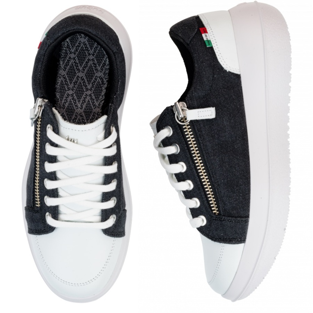 KYBUN Women’s Nyon 20 Black Sneakers with Zipper – Size 9